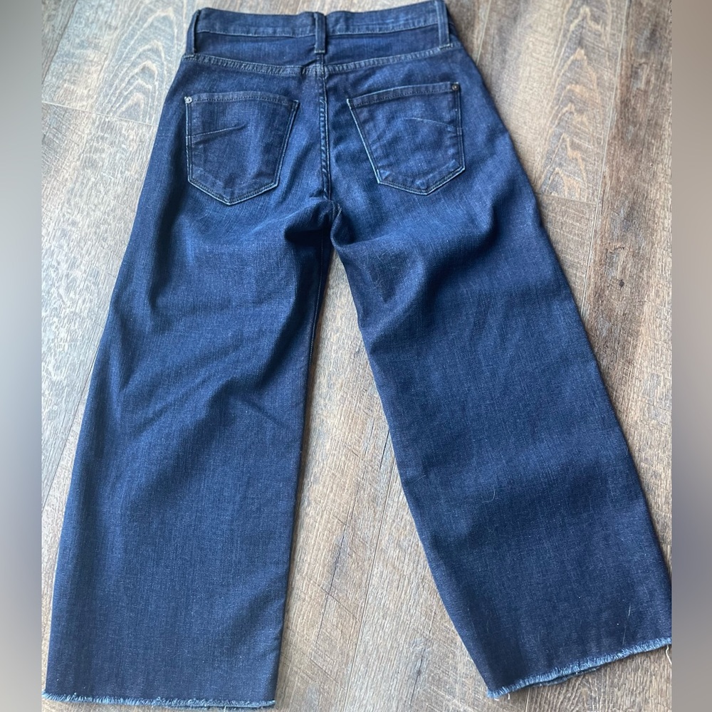 James Jeans Carlotta High rise cropped flare jeans